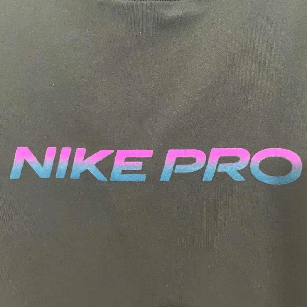 NWT Nike Pro Plus Size Mesh Muscle Crop Tank Top